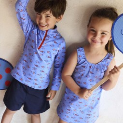 Tissu Katia fabrics - Jersey - Happy fish