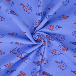 Tissu Katia fabrics - Jersey - Happy fish