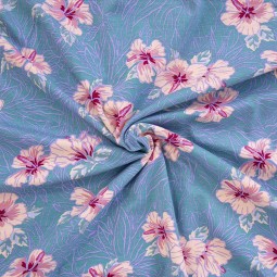 Tissu Katia Fabrics - Jersey viscose - Hibiscus Amazonia