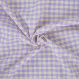 Tissu Katia fabrics - Vichy Gingham Little Lilac & Corn