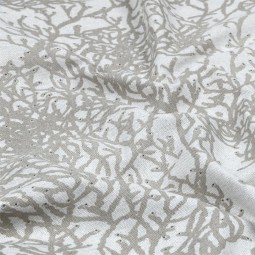 Tissu coton enduit - Calédonie lin