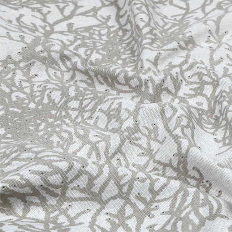 Tissu coton enduit - Calédonie lin