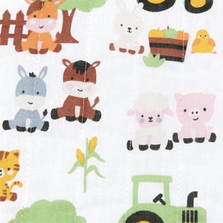 Tissu matelassé double face - Pature