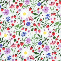 Tissu enduit - Tagada rose