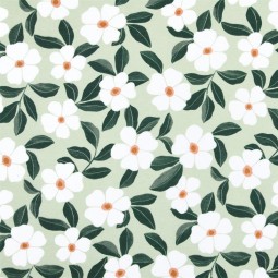 Tissu enduit - Damoiselle vert