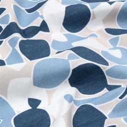 Tissu enduit - Dorade bleu