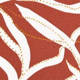 Tissu coton - posédonia