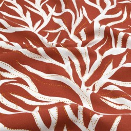 Tissu coton - posédonia