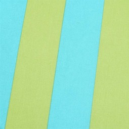 Tissu cretonne - bicolore anis