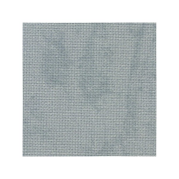 Toile à broder Zweigart lugana 10 fils/cm - Gris marbré