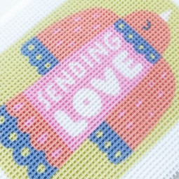 Kit Canevas Fatal - Canevas postal - Sending love