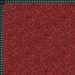 Tissu patchwork - Shimmer w. Metallic - Rouge