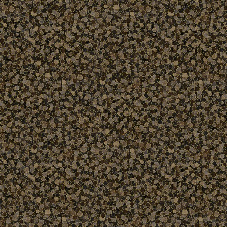 Tissu patchwork - Shimmer w. Metallic - Brun