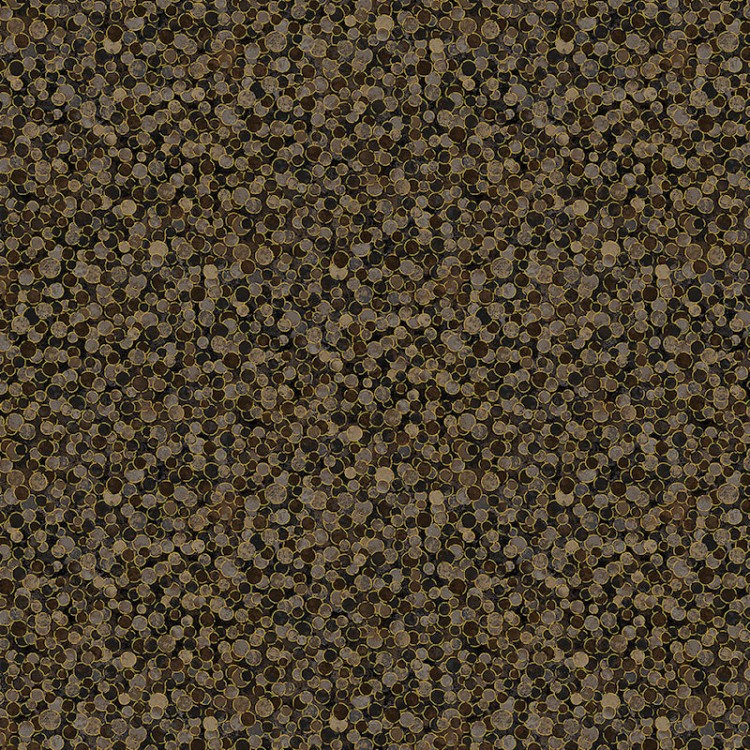 Tissu patchwork - Shimmer w. Metallic - Brun