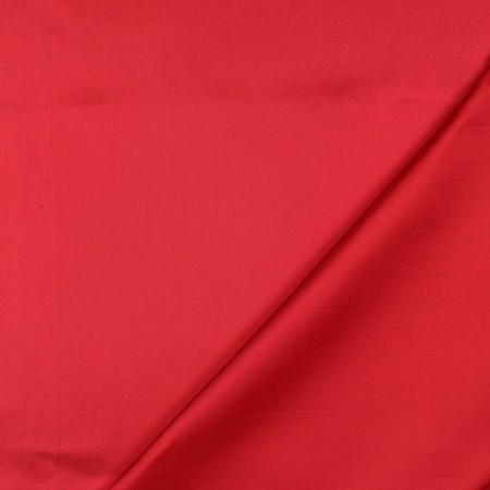Tissu satin - Rouge vin