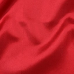 Tissu satin - Rouge vin