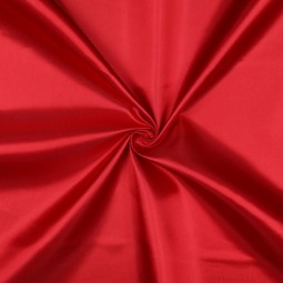 Tissu satin - Rouge vin