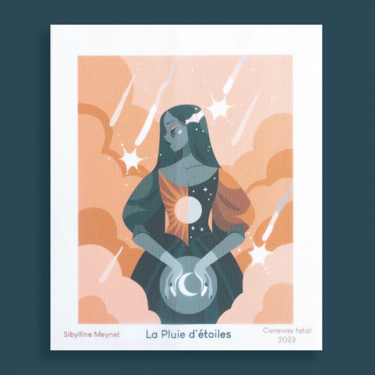 Kit Canevas Fatal - La pluie d'étoiles