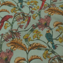 Tissu coton - Plénitude bleu ciel