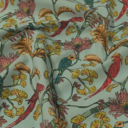 Tissu coton - Plénitude bleu ciel