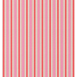 Tissu coton - Lydia rouge rose