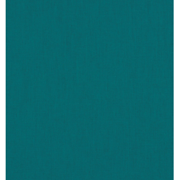 Tissu coton enduit - Uni paon