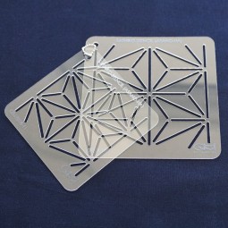 Stencil broderie sashiko - Asano-Ha