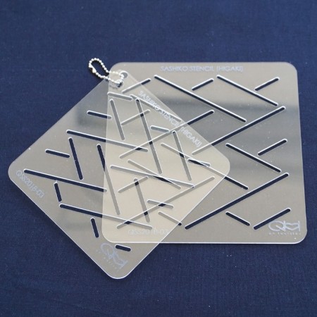 Stencil broderie sashiko - Higaki