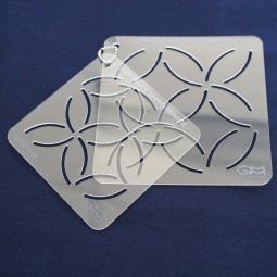 Stencil broderie sashiko - Shippo Tsunagi