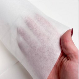Entoilage thermocollant non tissé lourd blanc
