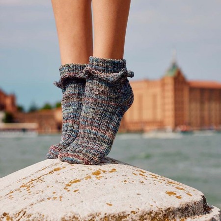 Kit de tricot - Chaussettes Serenade - Footprints