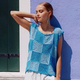 Kit de crochet - Top Laid-Back - Sweet