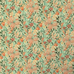 Tissu coton - Fleur pastel