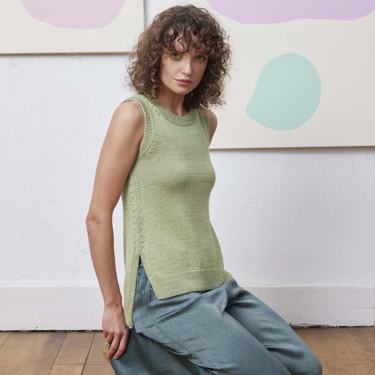 Kit de tricot - Top Evita - Classic silk