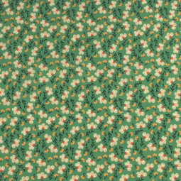 Tissu coton - Pensée