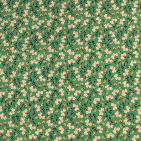 Tissu coton - Pensée