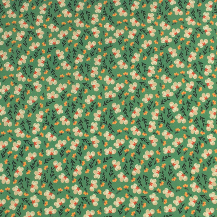 Tissu coton - Pensée