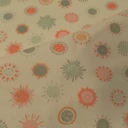 Tissu coton - Planetes