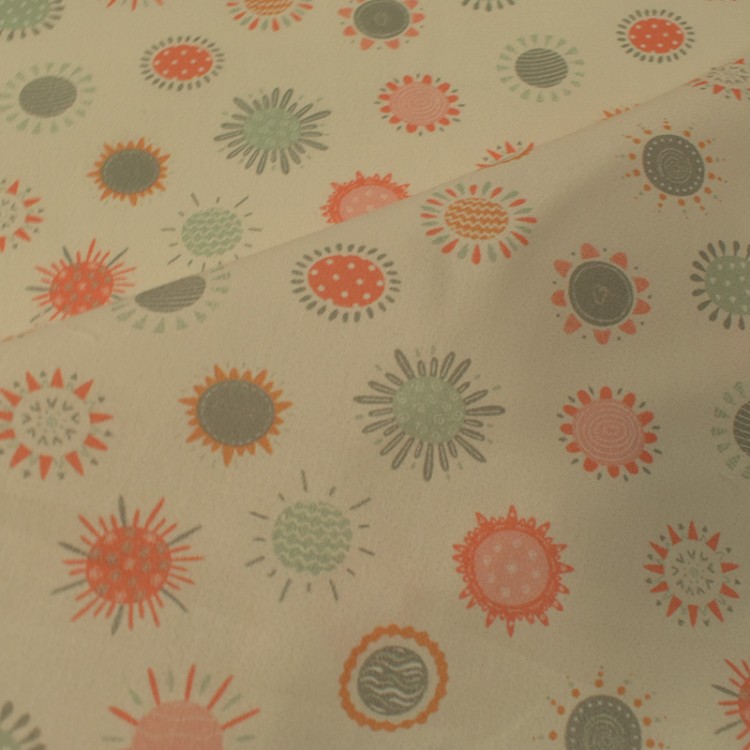 Tissu coton - Planetes