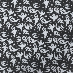 Tissu coton - Fantômes