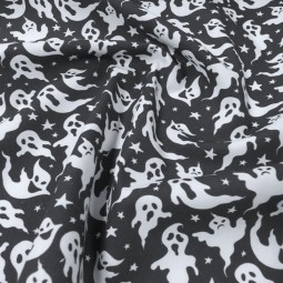 Tissu coton - Fantômes