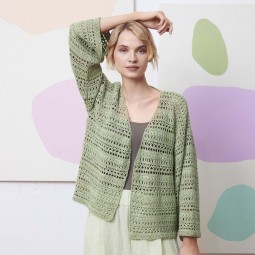 Kit de crochet - Gilet Artemis - Classic silk
