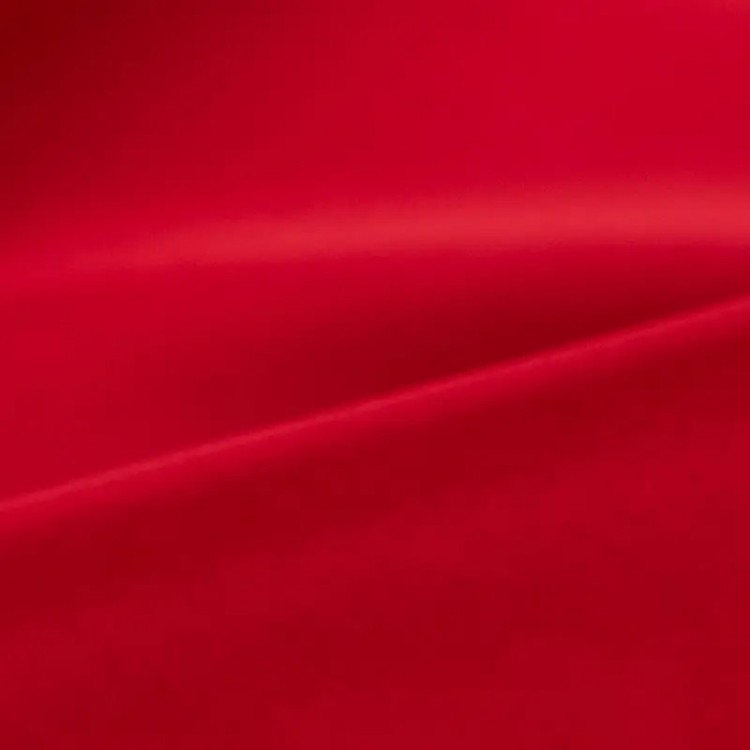 Doublure satin pongé - Rouge