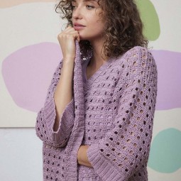 Kit de crochet - Gilet Lea - Ananas