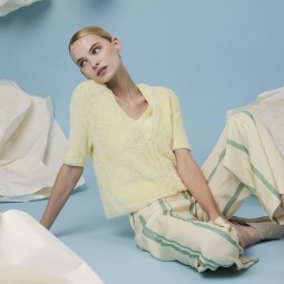 Kit de tricot - Gilet Bella - Velvet