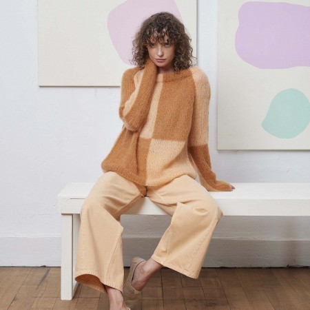 Kit de tricot - Pull Gemma - Mohair luxe