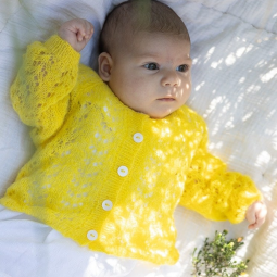 Kit de tricot - Cardigan ajouré - Sila