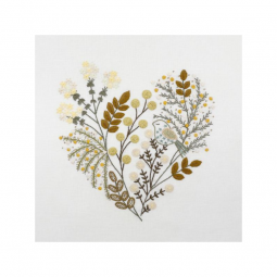 Kit de broderie - Premiers mimosas Février