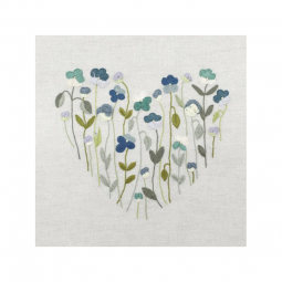 Kit de broderie - Douces pensées Mars