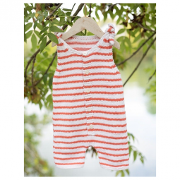 Kit de tricot - Salopette rayée - Biosoft